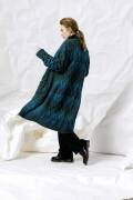 Knitting set Coat  with knitting instructions in garnwelt box in size S