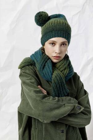 Strickset Mütze Lang Yarns CARINA mit Anleitung in garnwelt-Box DG