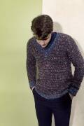 Strickset Pullover Lang Yarns DUKE mit Anleitung in garnwelt-Box S