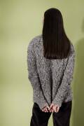 Knitting set Cardigan  with knitting instructions in...