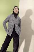 Strickset Damenjacke Lang Yarns DUKE mit Anleitung in garnwelt-Box S-M