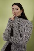 Strickset Damenjacke Lang Yarns DUKE mit Anleitung in garnwelt-Box S-M