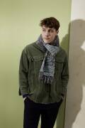 Strickset Schal Lang Yarns DUKE mit Anleitung in garnwelt-Box ca 20 x 180 cm