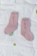 Strickset Socken Lang Yarns MERINO  BEBE mit Anleitung in garnwelt-Box 56-62