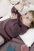 Strickset Pullover Lang Yarns MERINO  BEBE mit Anleitung in garnwelt-Box 56