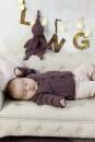 Knitting set Knot man comforter BABY COTTON with knitting instructions in garnwelt box