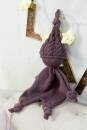 Knitting set Knot man comforter BABY COTTON with knitting instructions in garnwelt box