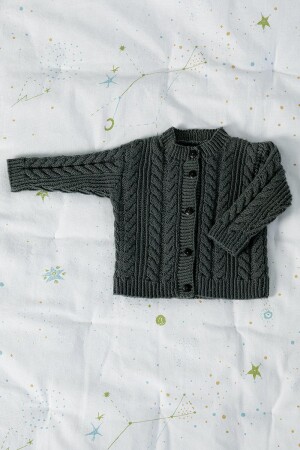 Strickset Jacke Lang Yarns MERINO  mit Anleitung in garnwelt-Box 74
