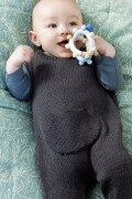 Strickset Strampelhose Lang Yarns MERINO  mit Anleitung in garnwelt-Box 62