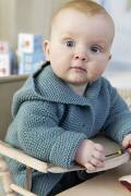 Strickset Kapuzenjacke Lang Yarns CASHMERINO FOR BABIES AND MORE mit Anleitung in garnwelt-Box