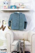Knitting set Hoodie  with knitting instructions in garnwelt box in size 56-62