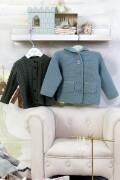 Knitting set Hoodie  with knitting instructions in garnwelt box in size 56-62