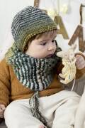 Strickset Mütze Lang Yarns MILLE COLORI BABY mit Anleitung in garnwelt-Box