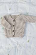 Strickset Jacke Lang Yarns CASHMERINO FOR BABIES AND MORE mit Anleitung in garnwelt-Box 62
