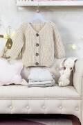 Strickset Jacke Lang Yarns CASHMERINO FOR BABIES AND MORE mit Anleitung in garnwelt-Box 62