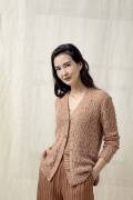 Strickset Jacke Lang Yarns KYLIE mit Anleitung in garnwelt-Box S