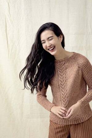 Strickset Pullover Lang Yarns KYLIE mit Anleitung in garnwelt-Box