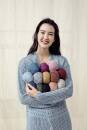 Strickset Jacke Lang Yarns KYLIE mit Anleitung in garnwelt-Box S