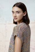 Strickset Weste Lang Yarns CAMILLE mit Anleitung in garnwelt-Box S
