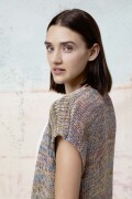 Strickset Weste Lang Yarns CAMILLE mit Anleitung in garnwelt-Box M