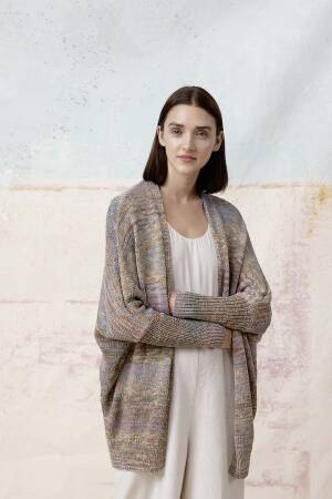 Strickset Jacke Lang Yarns CAMILLE mit Anleitung in garnwelt-Box