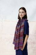 Knitting set Shawl  with knitting instructions in garnwelt box in size ca 60 x 152 cm
