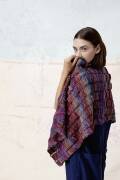 Knitting set Shawl  with knitting instructions in garnwelt box in size ca 60 x 152 cm