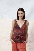 Strickset Wickeltop Lang Yarns CAMILLE mit Anleitung in...