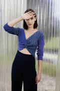 Strickset Pullover Lang Yarns BLOOM mit Anleitung in garnwelt-Box S