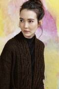 Strickset Mantel Lang Yarns LONDON mit Anleitung in garnwelt-Box S