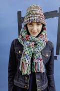 Strickset Mütze Lang Yarns SOHO mit Anleitung in garnwelt-Box