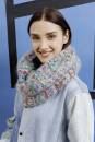 Strickset Loop Lang Yarns SOHO / MOHAIR LUXE mit Anleitung in garnwelt-Box ca 40 x 160 cm