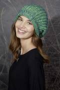 Knitting set Slouchy Hat  with knitting instructions in garnwelt box