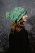 Knitting set Slouchy Hat  with knitting instructions in garnwelt box in size DG