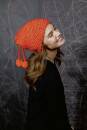 Knitting set Hat  with knitting instructions in garnwelt box