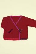 Strickset Wickeljacke Lang Yarns MERINO  BÉBÉ / MILLE COLORI BABY mit Anleitung in garnwelt-Box 62