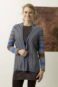 Strickset Jacke Lang Yarns MERINO  LACE COLOR mit...