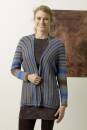 Strickset Jacke Lang Yarns MERINO  LACE COLOR mit Anleitung in garnwelt-Box