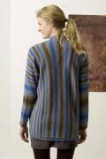 Strickset Jacke Lang Yarns MERINO  LACE COLOR mit Anleitung in garnwelt-Box S-M
