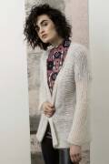 Strickset Jacke Lang Yarns MOHAIR LUXE mit Anleitung in garnwelt-Box S