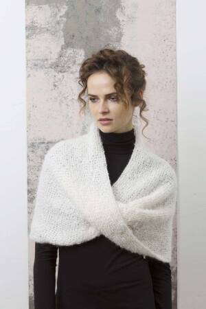 möbiusschal strickanleitung