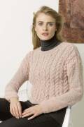Strickset Pullover Lang Yarns ALPACA SUPERLIGHT mit Anleitung in garnwelt-Box S-M