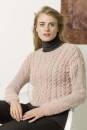 Strickset Pullover Lang Yarns ALPACA SUPERLIGHT mit Anleitung in garnwelt-Box S-M