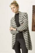 Strickset Mantel Lang Yarns MOHAIR TREND mit Anleitung in garnwelt-Box S
