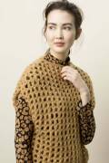 Strickset Top Lang Yarns LUSSO mit Anleitung in garnwelt-Box S-M