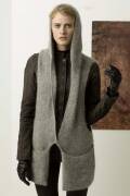 Strickset Weste mit Kapuze Lang Yarns ASIA / MOHAIR LUXE mit Anleitung in garnwelt-Box S