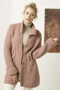 Knitting set Cardigan  with knitting instructions in...