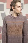 Strickset Herrenpullover Lang Yarns LOFT mit Anleitung in garnwelt-Box