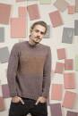 Strickset Herrenpullover Lang Yarns LOFT mit Anleitung in garnwelt-Box