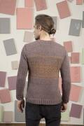 Strickset Herrenpullover Lang Yarns LOFT mit Anleitung in garnwelt-Box S